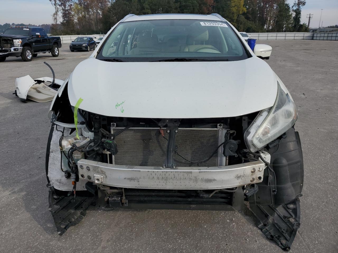 2015 Nissan Murano VIN 5N1AZ2MG9FN242936 Copart auction photo, all over damage thumbnail 5