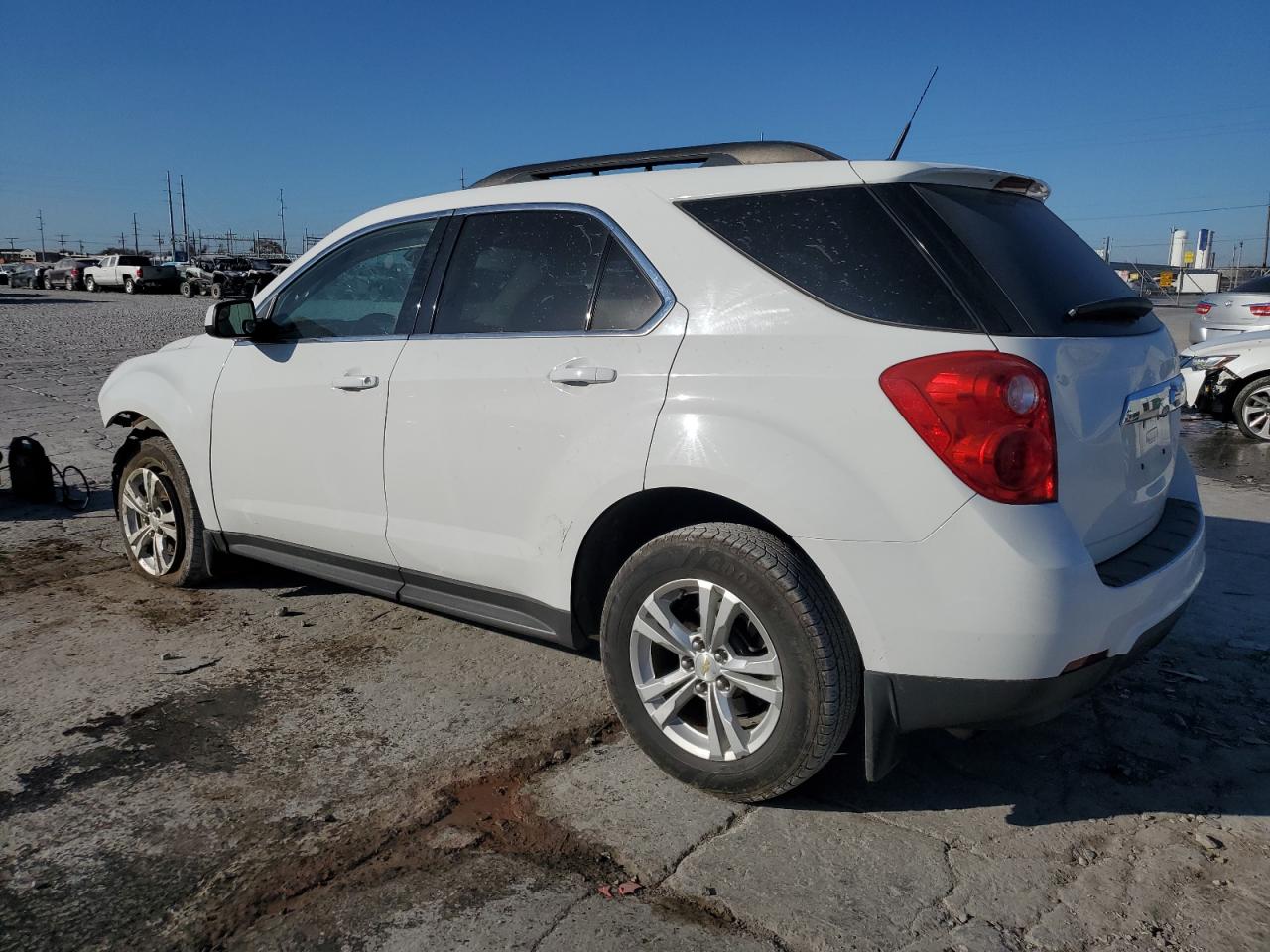 2012 Chevrolet Equinox VIN 2GNALPEK2C6396255 Copart auction photo, front end / side damage thumbnail 2
