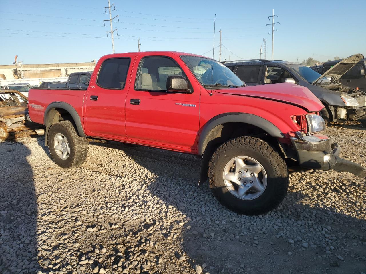 2002 Toyota Tacoma VIN 5TEHN72N72Z108270 Copart auction photo, front end damage thumbnail 4