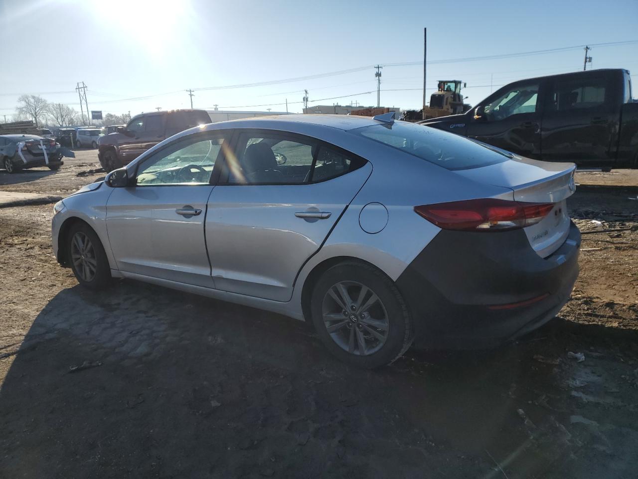 2017 Hyundai Elantra VIN 5NPD84LF3HH009906 Copart auction photo, front end / minor dent/scratches damage thumbnail 2