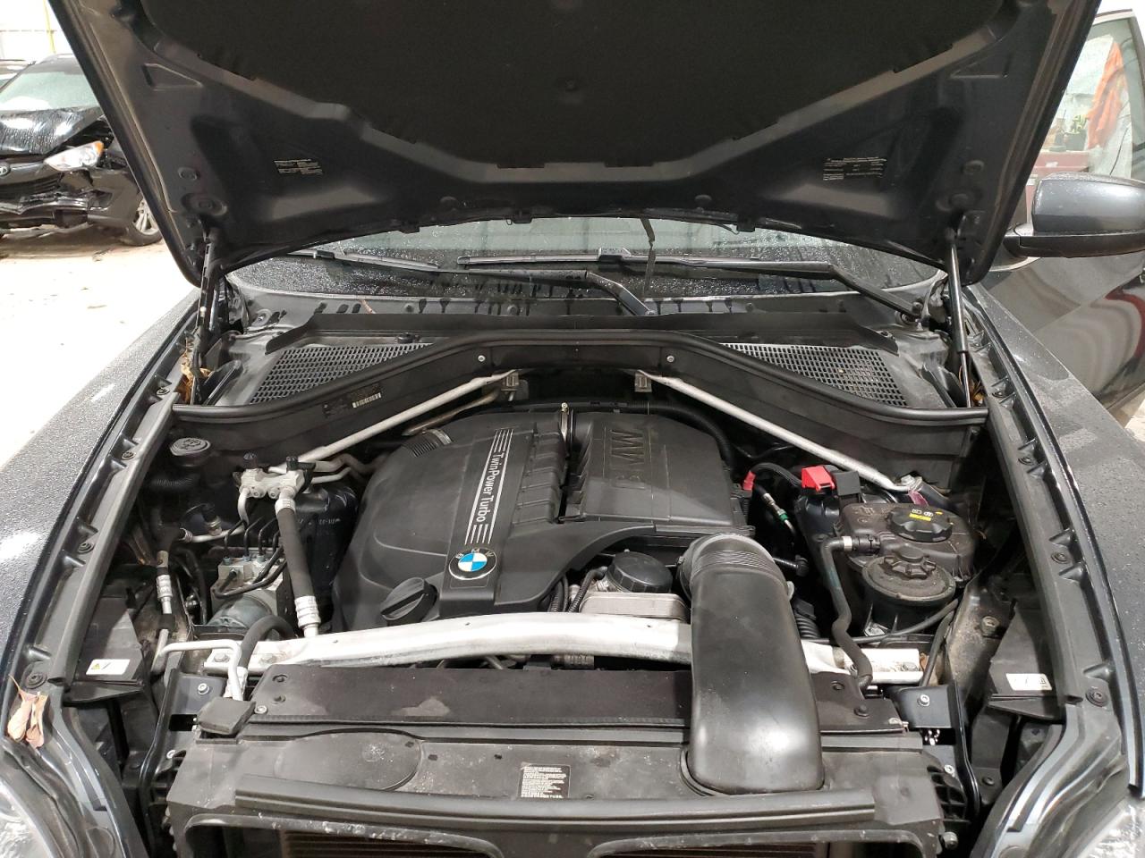 2013 BMW X5 VIN 5UXZV4C54D0G51131 Copart auction photo, side / rear end damage thumbnail 12