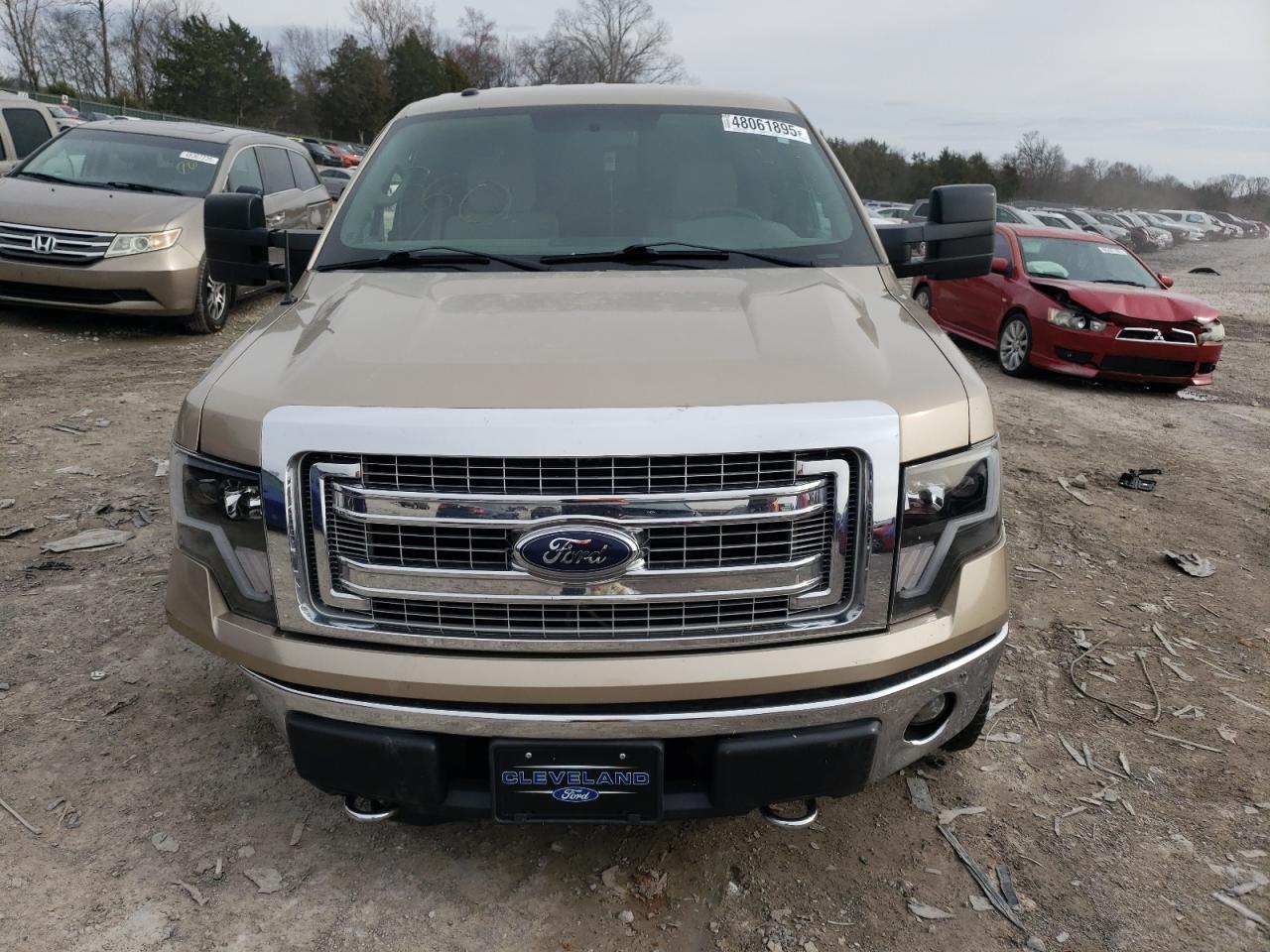 2014 Ford F-150 VIN 1FTFW1EF1EFB37271 Copart auction photo, side / undercarriage damage thumbnail 5