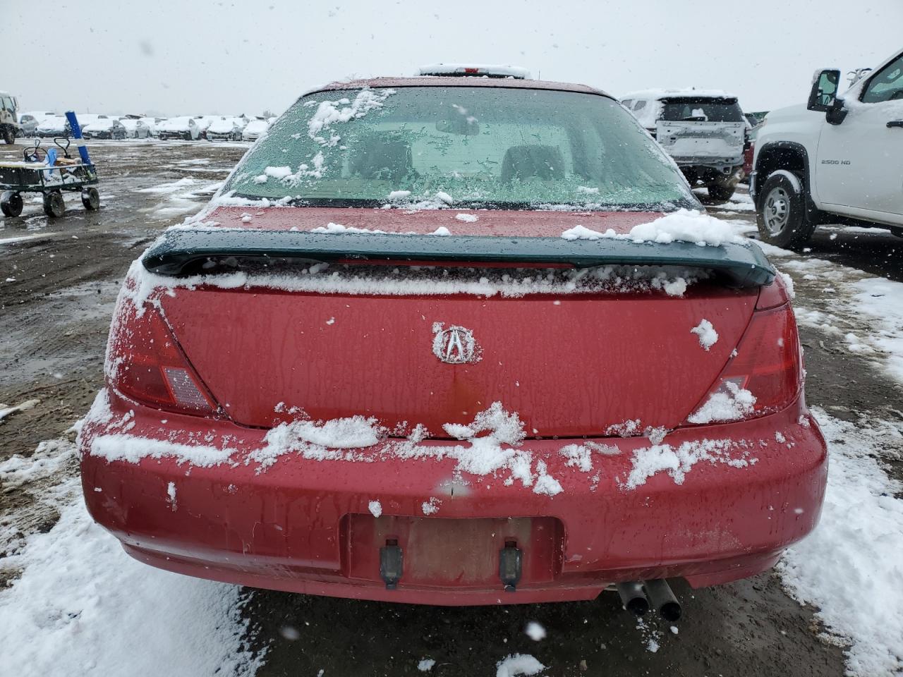 1998 Acura CL VIN 19UYA2259WL013102 Copart auction photo, front end damage thumbnail 6