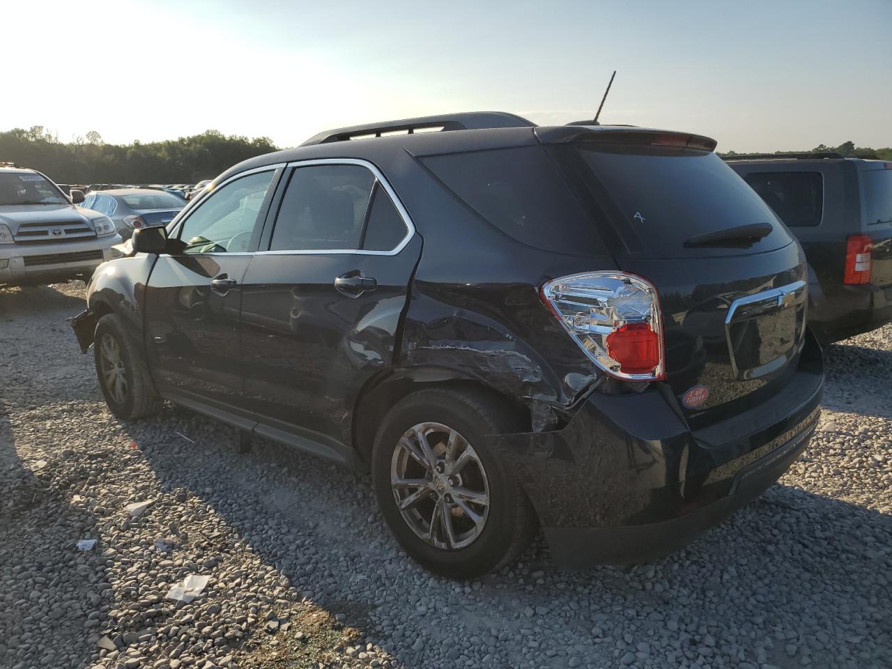 2016 Chevrolet Equinox VIN 2GNALCEK6G1134945 Copart auction photo, front end / side damage thumbnail 2