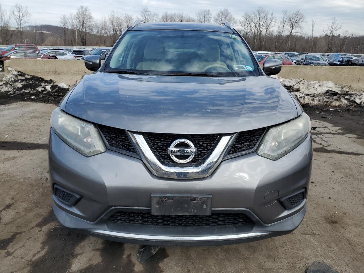 2015 Nissan Rogue VIN KNMAT2MT2FP531325 Copart auction photo, rear end / minor dent/scratches damage thumbnail 5
