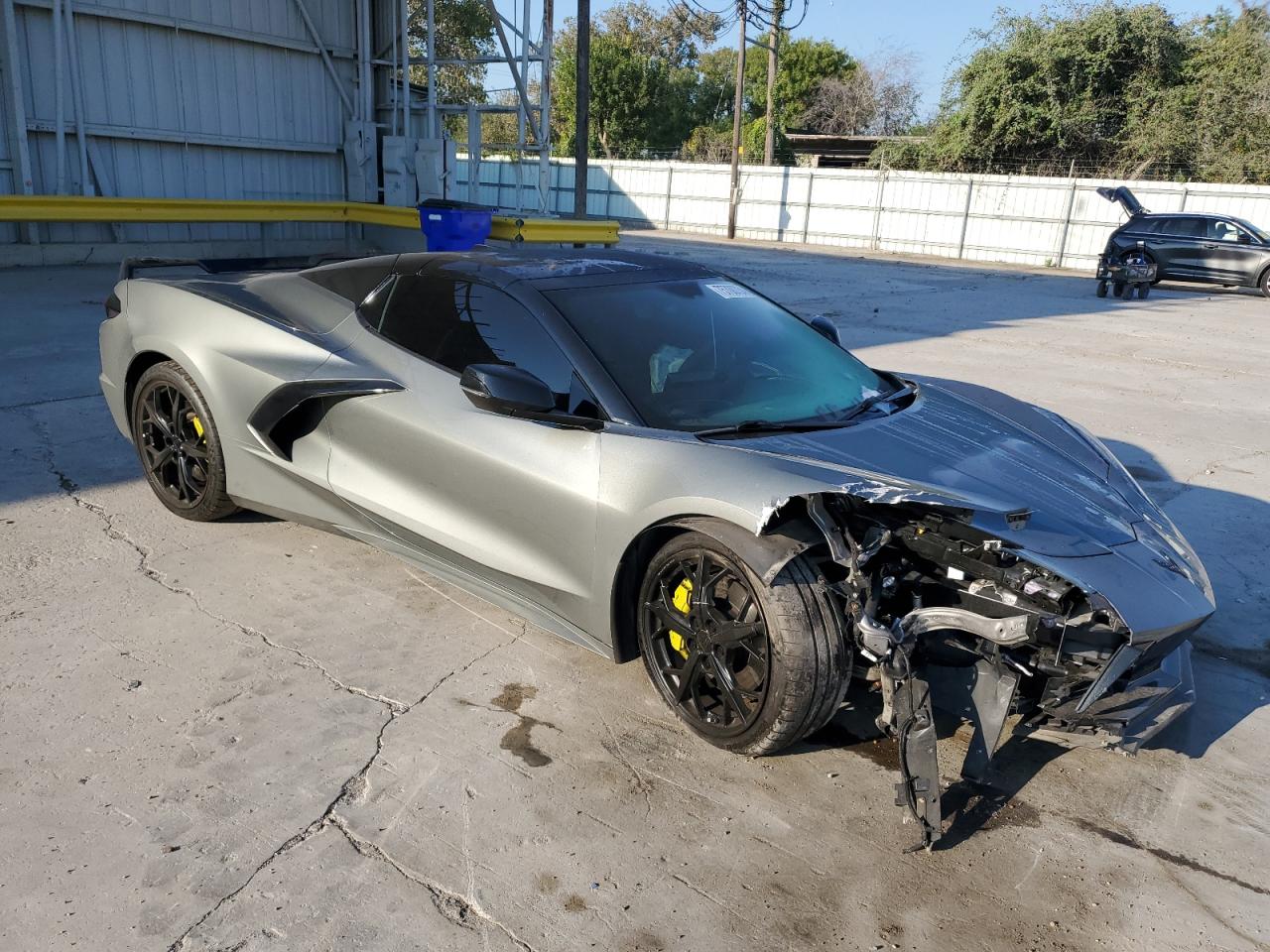 2022 Chevrolet Corvette VIN 1G1YC3D42N5107420 Copart auction photo, front end damage thumbnail 4