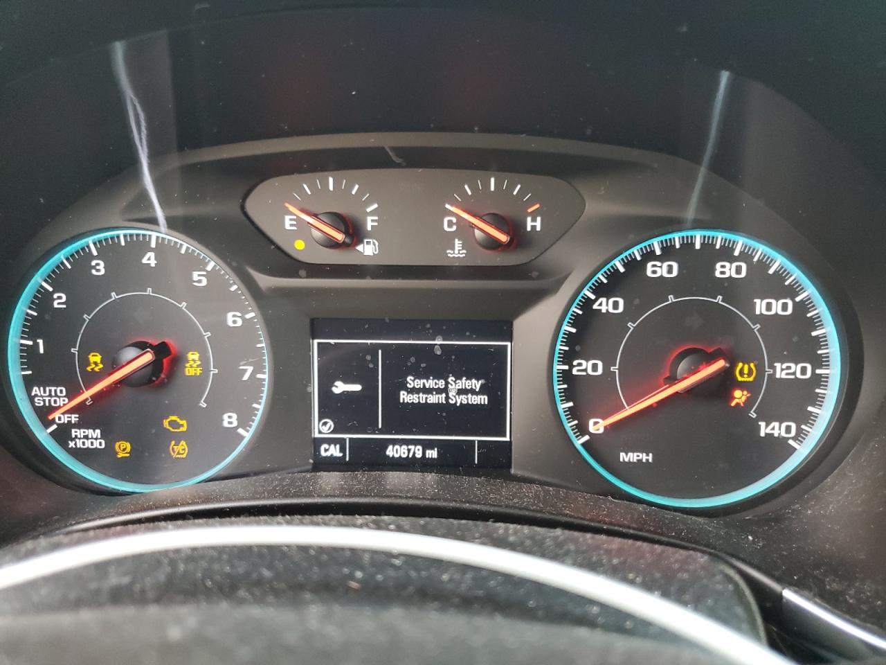 2020 Chevrolet Equinox VIN 3GNAXHEVXLS564245 Copart auction photo, water/flood damage thumbnail 9