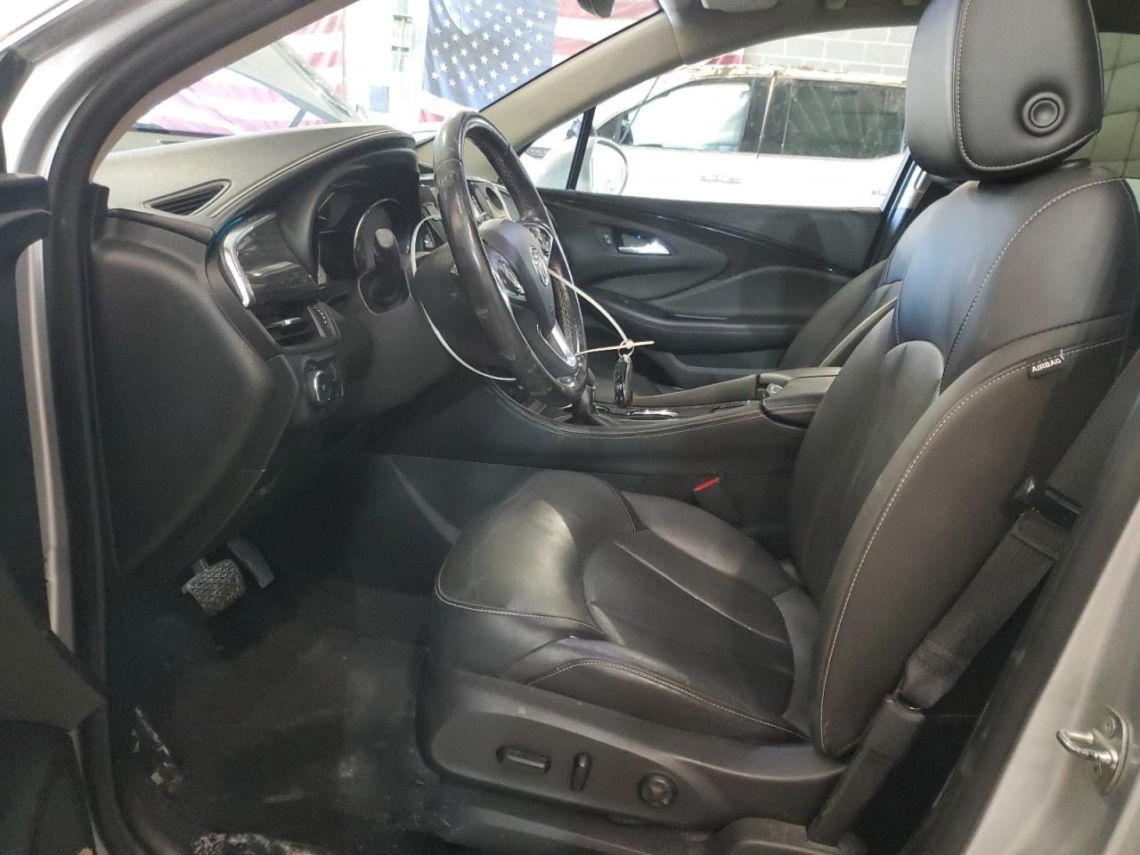 2017 Buick Envision VIN LRBFXDSA5HD108572 Copart auction photo, front end / side damage thumbnail 7