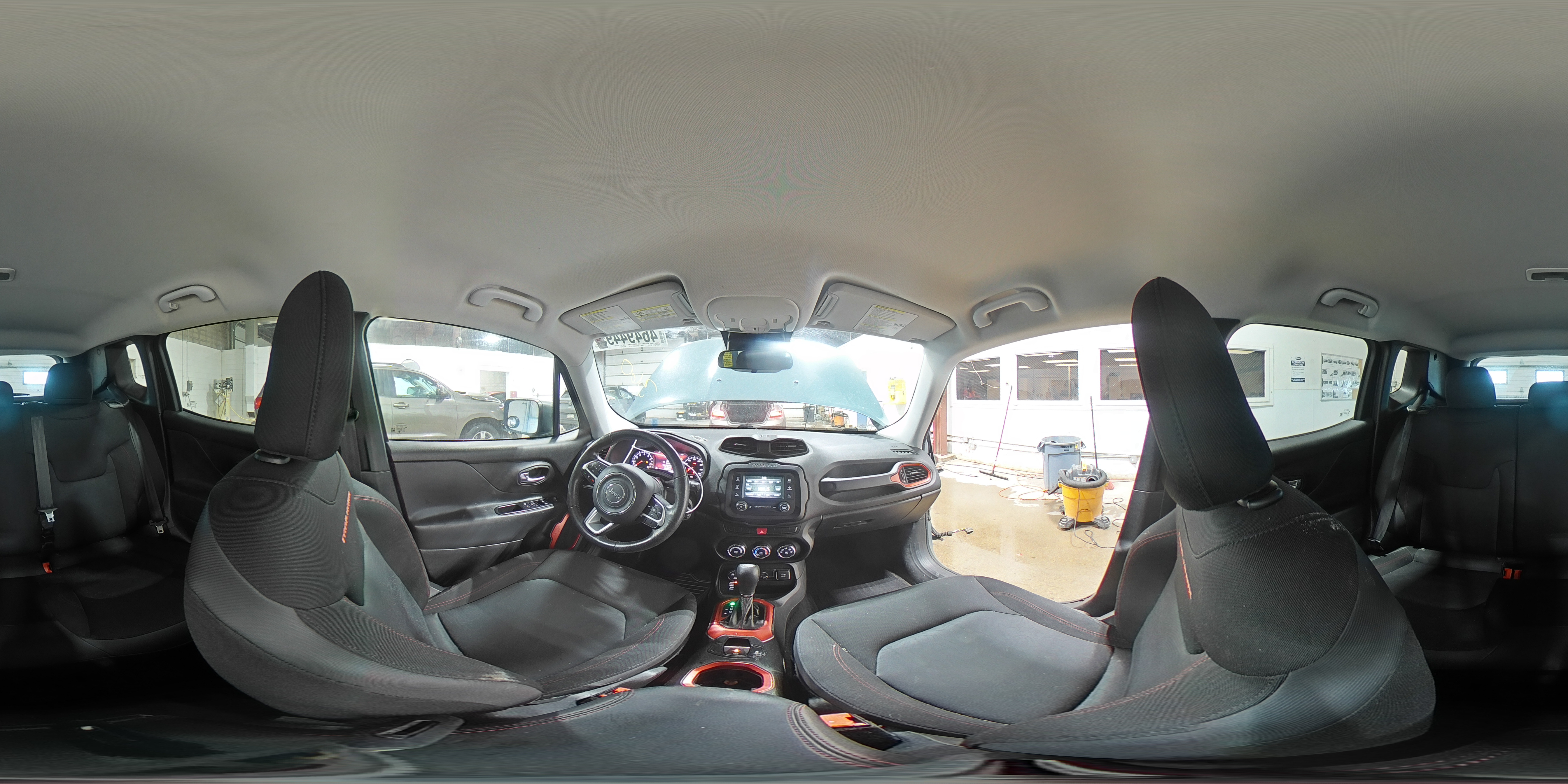 2015 Jeep Renegade VIN ZACCJBCT0FPC00312 Copart auction photo, side / front end damage thumbnail 14