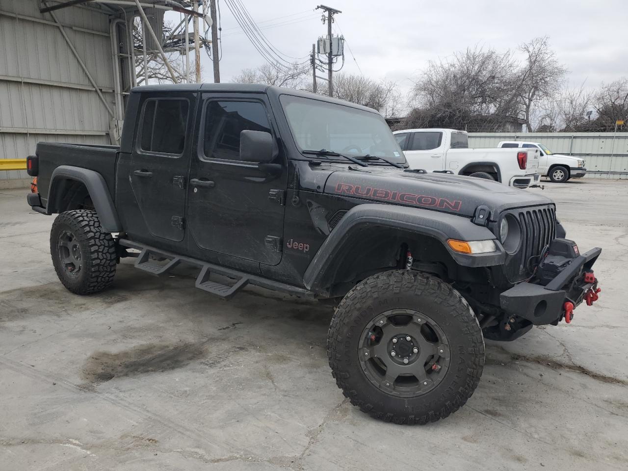 2020 Jeep Gladiator VIN 1C6JJTBG1LL147385 Copart auction photo, front end damage thumbnail 4