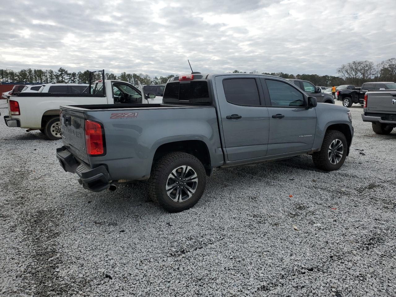 2022 Chevrolet Colorado VIN 1GCGTDEN7N1206466 Copart auction photo, rear end / minor dent/scratches damage thumbnail 3