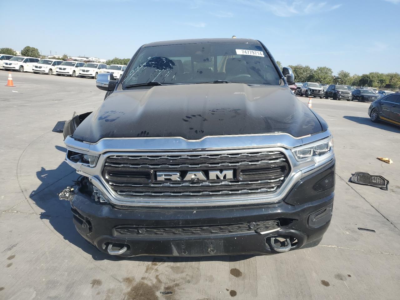 2019 RAM 1500 VIN 1C6SRFHT0KN661752 Copart auction photo, front end / side damage thumbnail 5