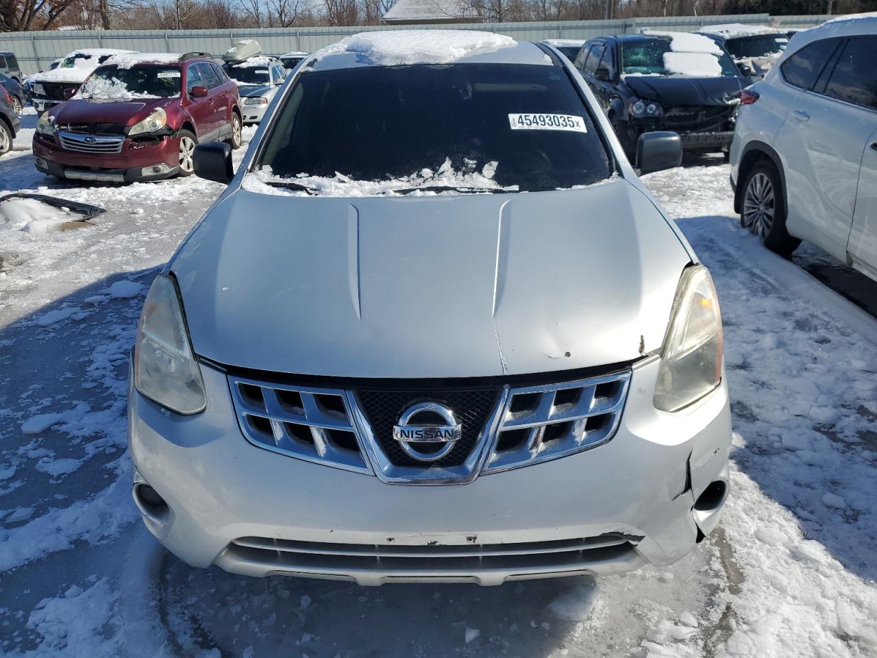 2012 Nissan Rogue VIN JN8AS5MV4CW410114 Copart auction photo, front end damage thumbnail 5