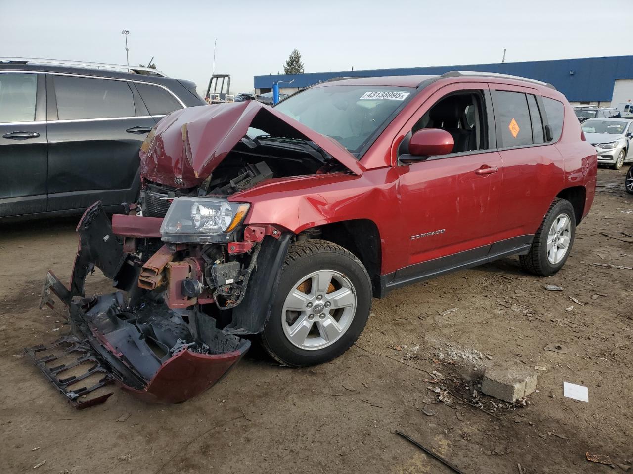 2017 Jeep Compass VIN 1C4NJCEA2HD206866