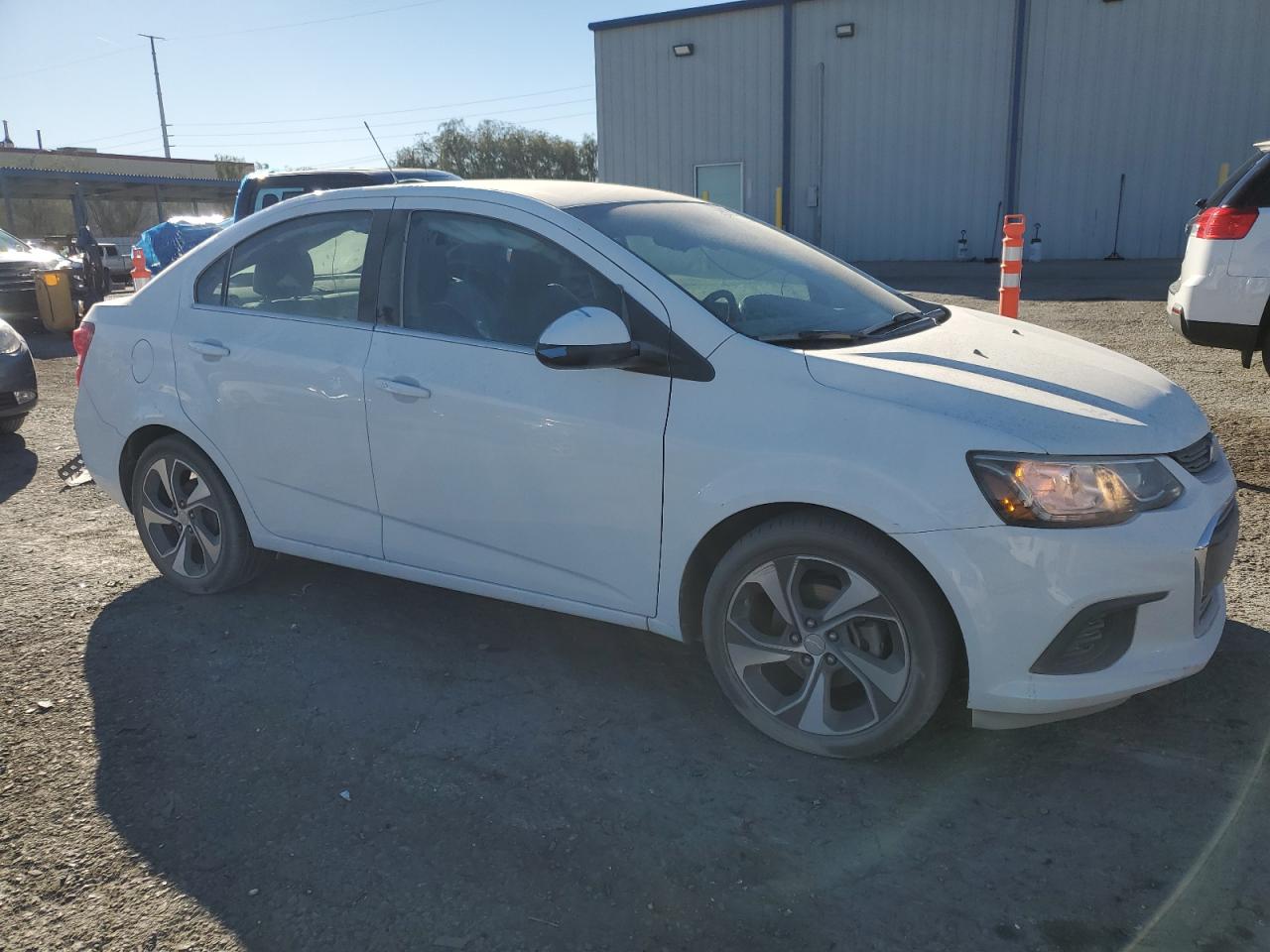 2018 Chevrolet Sonic VIN 1G1JF5SB5J4106137 Copart auction photo, all over damage thumbnail 4