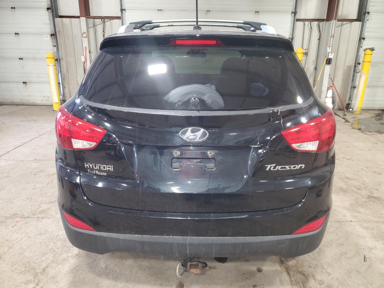 2012 Hyundai Tucson VIN KM8JU3AC7CU512737 Copart auction photo, front end / rear end damage thumbnail 6