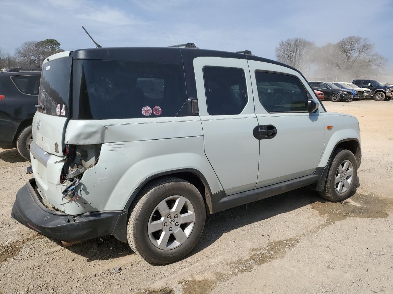 2010 Honda Element VIN 5J6YH1H35AL004636 Copart auction photo, rear end damage thumbnail 3