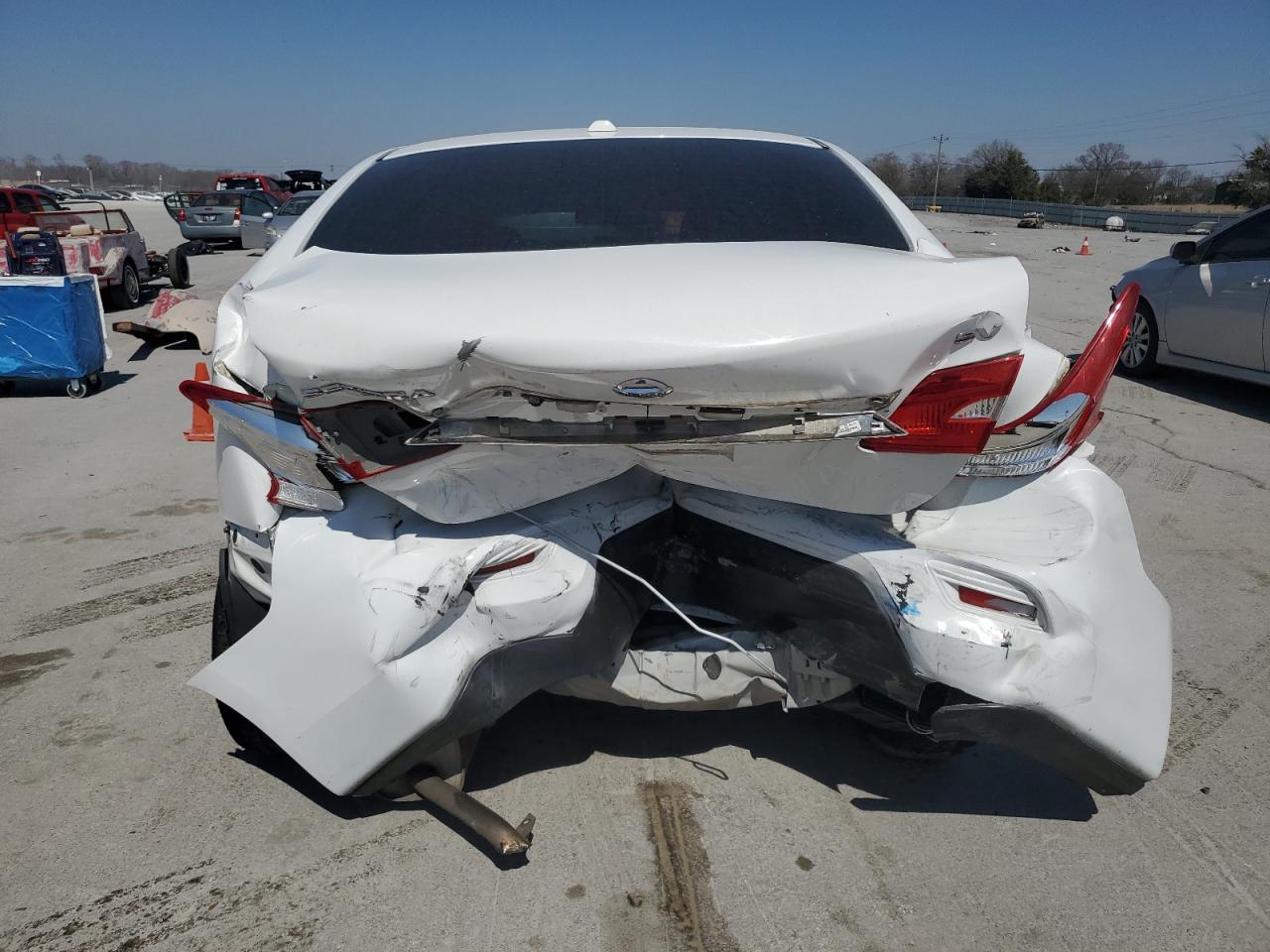 2017 Nissan Sentra VIN 3N1AB7AP0HY217734 Copart auction photo, rear end damage thumbnail 6