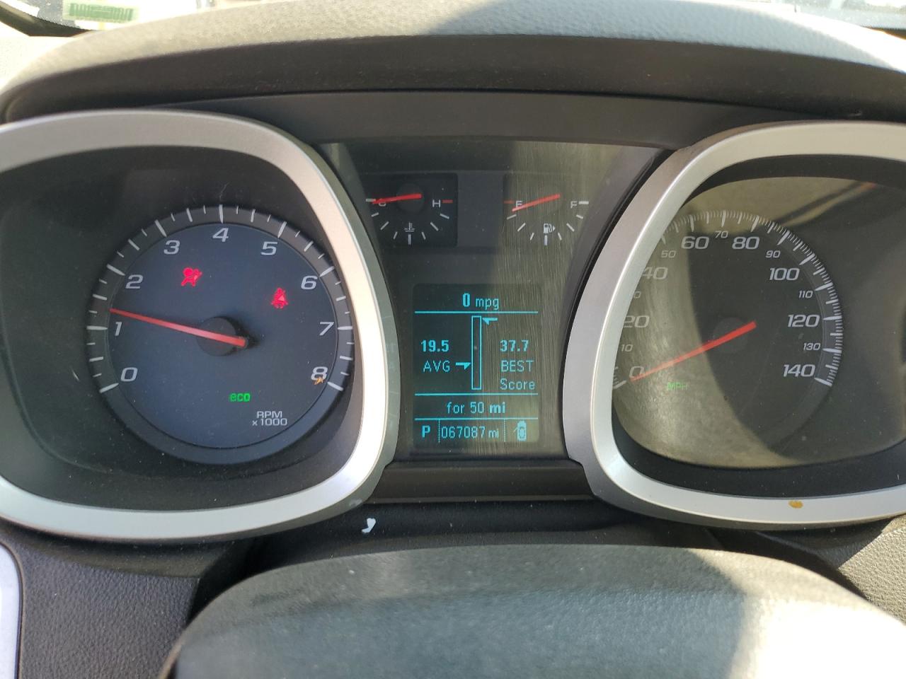 2013 Chevrolet Equinox VIN 2GNALDEK4D6327146 Copart auction photo, front end damage thumbnail 9