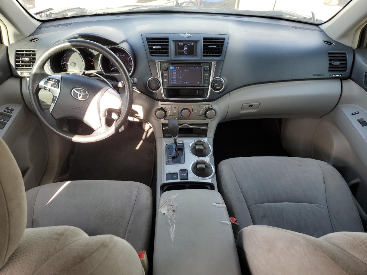 2013 Toyota Highlander VIN 5TDZK3EH5DS134328 Copart auction photo, front end / rear end damage thumbnail 8