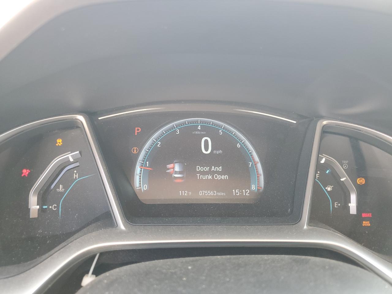 2016 Honda Civic VIN 19XFC2F7XGE026947 Copart auction photo, front end damage thumbnail 9