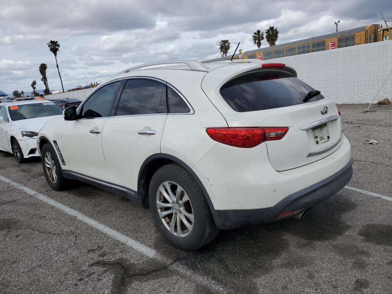 2012 Infiniti FX VIN JN8AS1MU2CM122622 Copart auction photo, front end / minor dent/scratches damage thumbnail 2