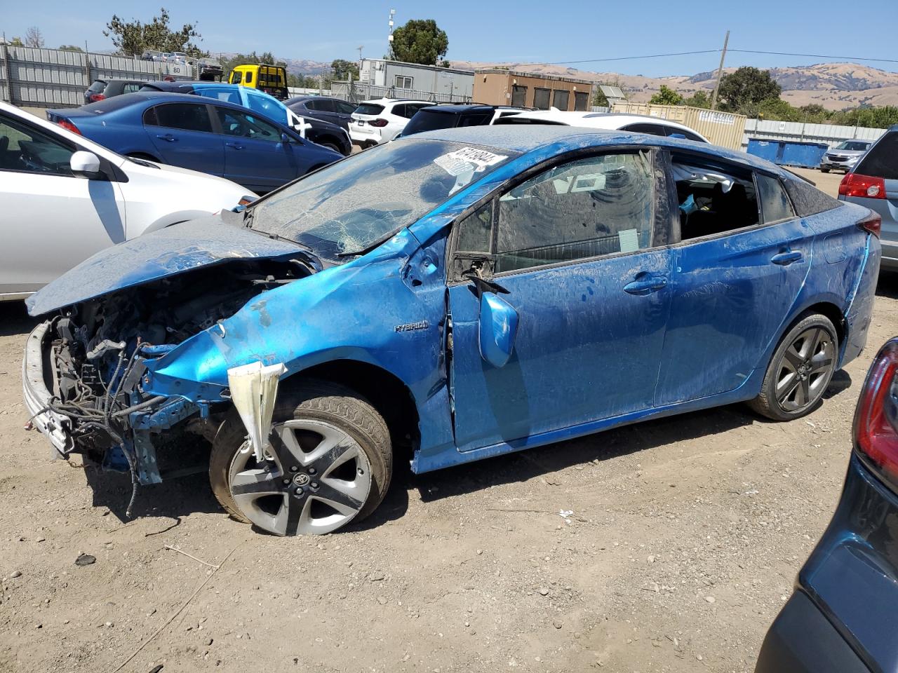2020 Toyota Prius VIN JTDKARFU8L3123858