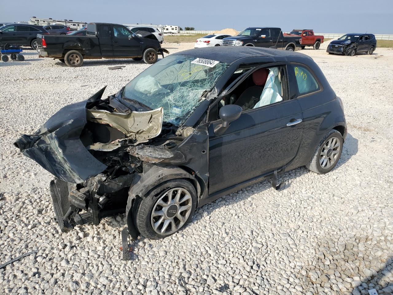 2016 Fiat 500 VIN 3C3CFFKRXGT184522