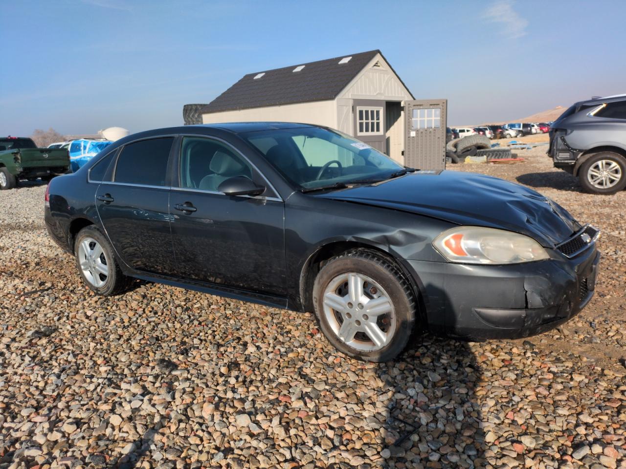 2013 Chevrolet Impala VIN 2G1WD5E32D1258831 Copart auction photo, front end damage thumbnail 4
