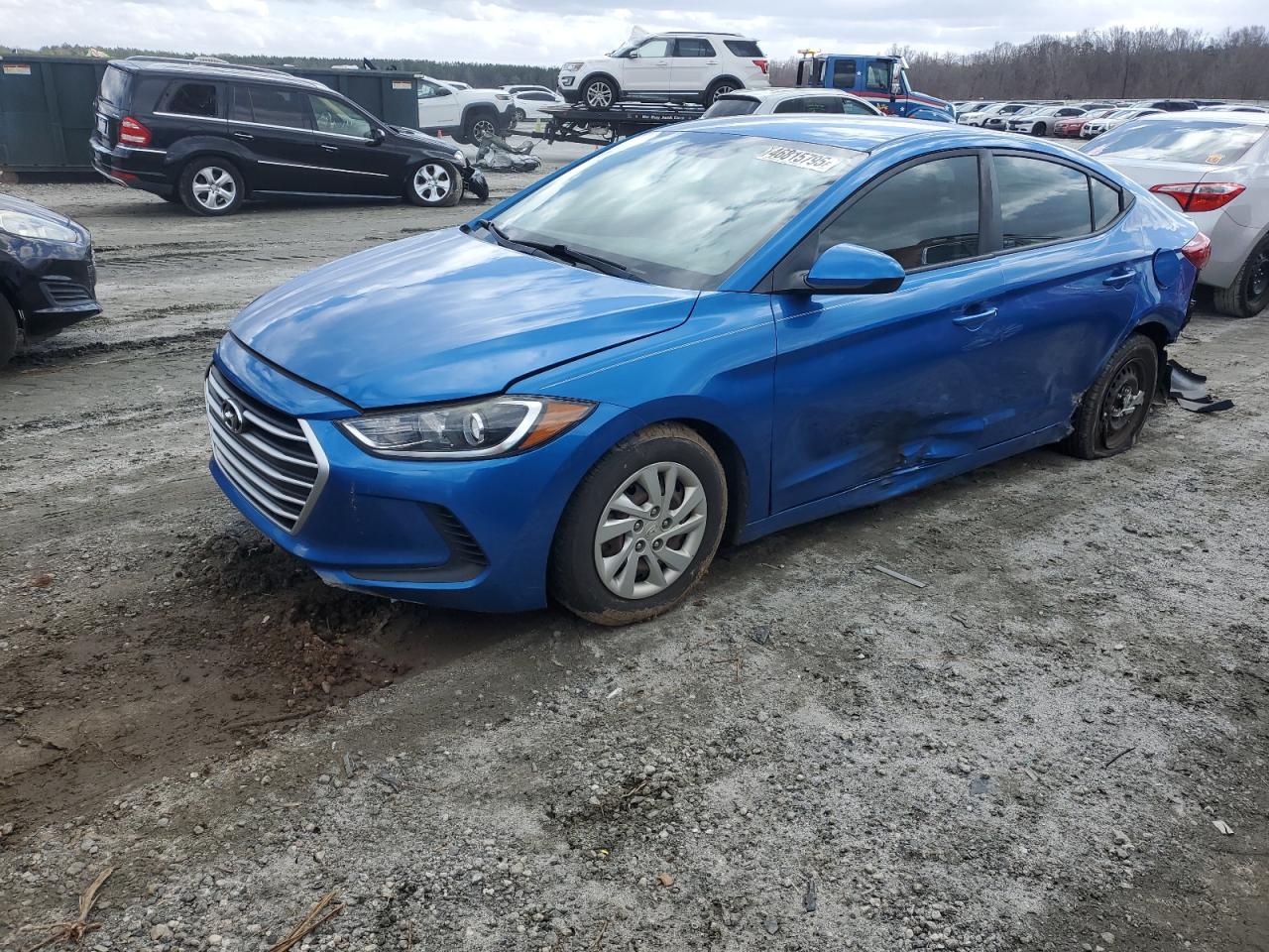 2018 Hyundai Elantra VIN 5NPD74LF2JH265687