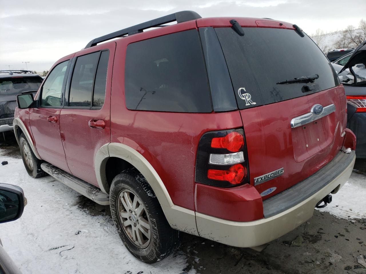 2010 Ford Explorer VIN 1FMEU7EE7AUA35292 Copart auction photo, rear end / hail damage thumbnail 2