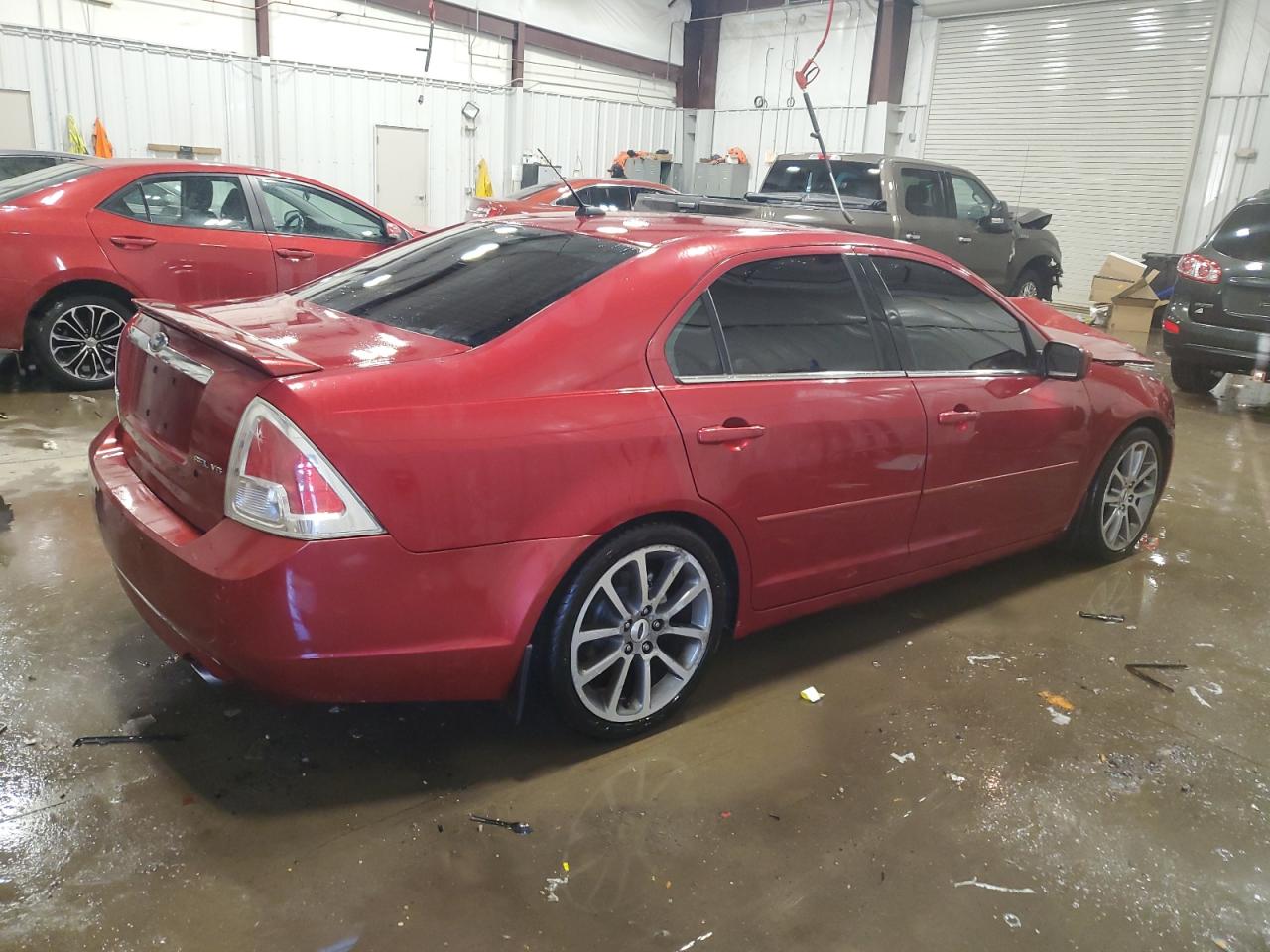 2009 Ford Fusion VIN 3FAHP08129R192925 Copart auction photo, front end damage thumbnail 3