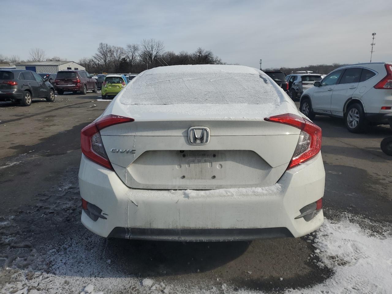 2018 Honda Civic VIN 2HGFC2F55JH568470 Copart auction photo, front end / mechanical damage thumbnail 6