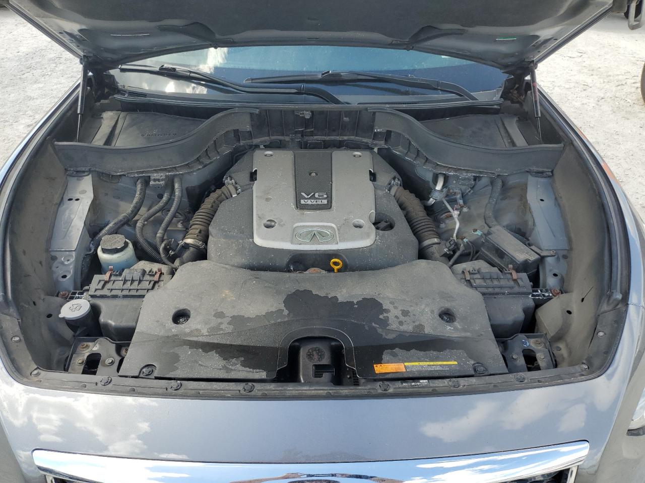 2017 Infiniti QX70 VIN JN8CS1MW3HM410361 Copart auction photo, water/flood damage thumbnail 11