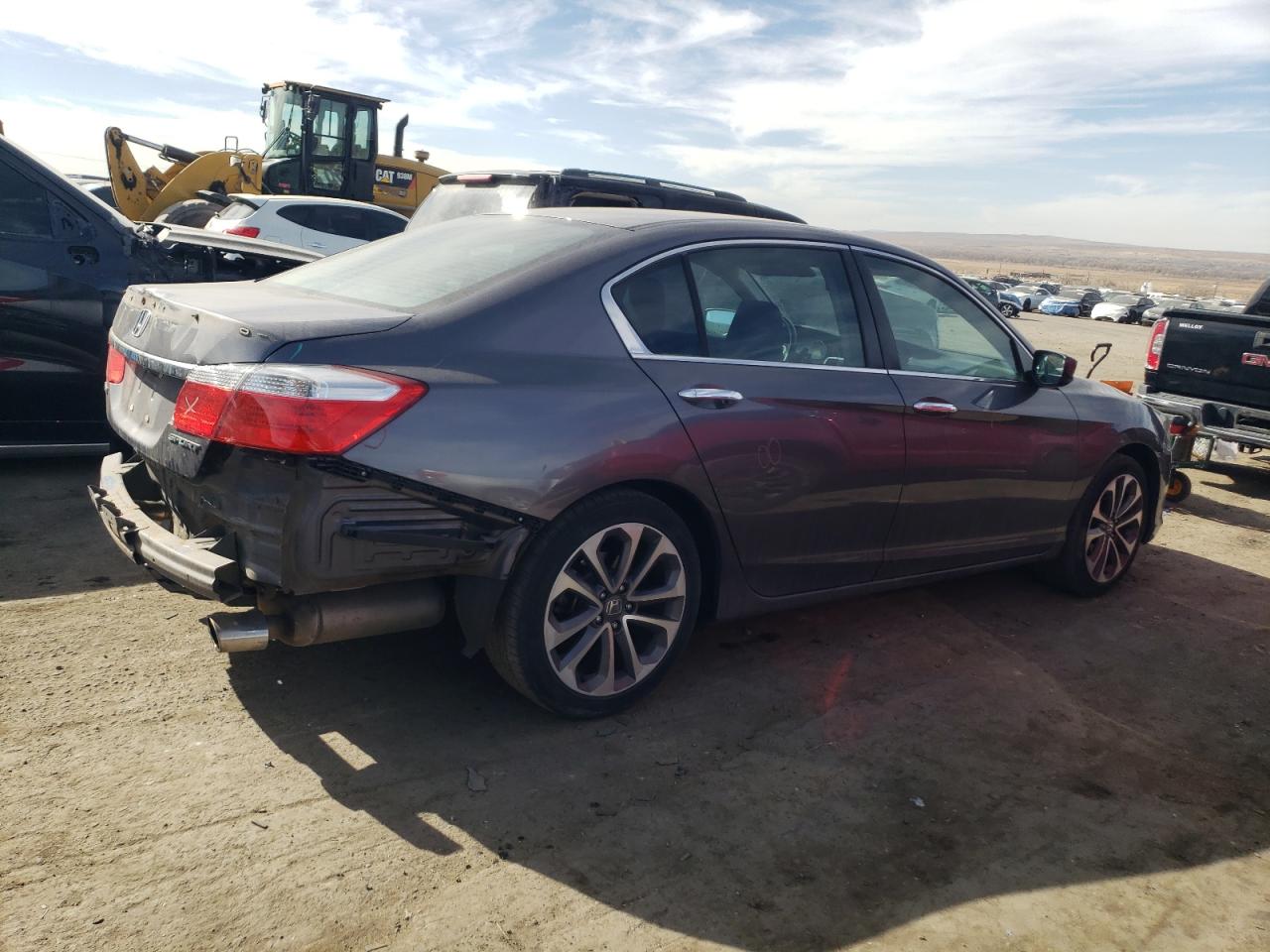 2015 Honda Accord VIN 1HGCR2F5XFA199421 Copart auction photo, rear end damage thumbnail 3