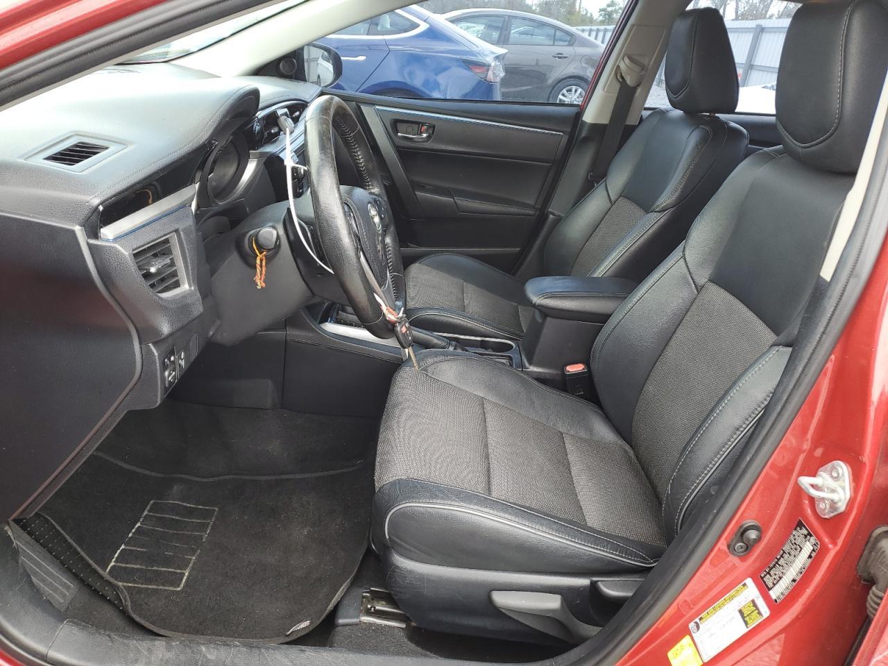 2014 Toyota Corolla VIN 2T1BURHE0EC156277 Copart auction photo, rear end / side damage thumbnail 7