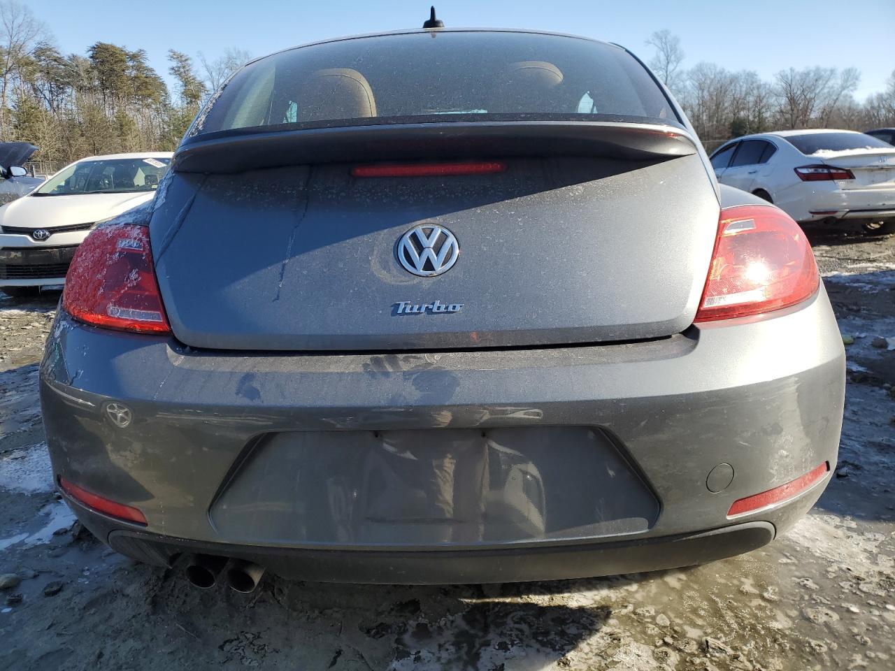 2016 Volkswagen Beetle VIN 3VWF17AT8GM635089 Copart auction photo, all over / undercarriage damage thumbnail 6