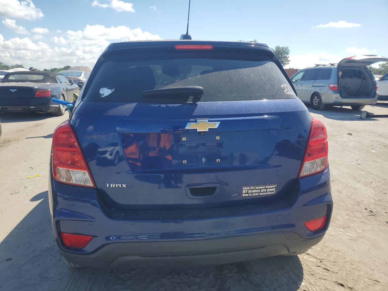 2017 Chevrolet Trax VIN 3GNCJKSB9HL188446 Copart auction photo, front end damage thumbnail 6