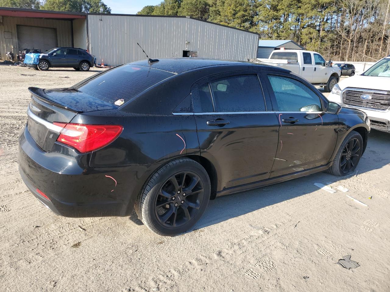 2014 Chrysler 200 VIN 1C3CCBBG9EN164453 Copart auction photo, front end damage thumbnail 3