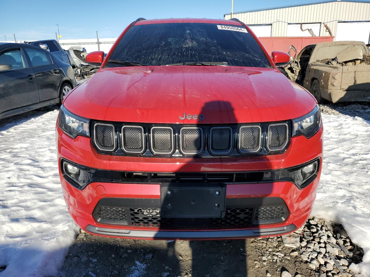 2022 Jeep Compass VIN 3C4NJDCB5NT131426 Copart auction photo, rear end / side damage thumbnail 5