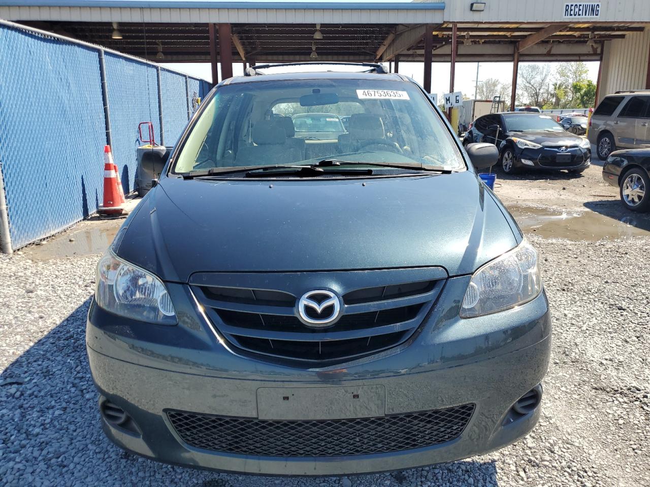 2004 Mazda MPV VIN JM3LW28AX40508624 Copart auction photo, side damage thumbnail 5