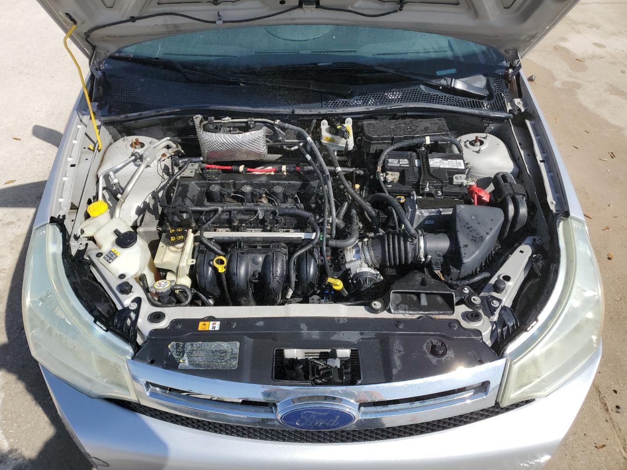 2009 Ford Focus VIN 1FAHP35N59W218259 Copart auction photo, rear end / front end damage thumbnail 11