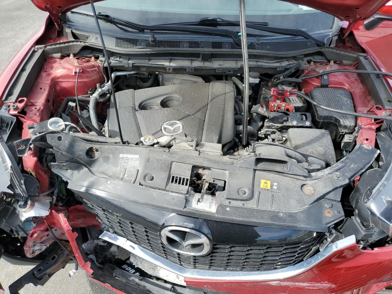 2015 Mazda CX-5 VIN JM3KE4CY7F0481383 Copart auction photo, front end / minor dent/scratches damage thumbnail 14