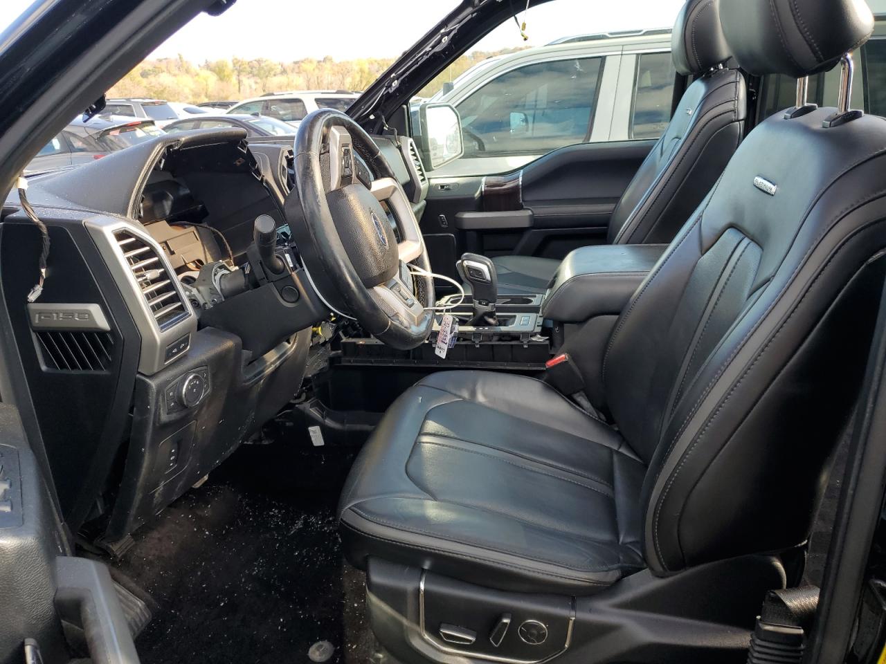 2017 Ford F-150 VIN 1FTEW1EG6HFB52258 Copart auction photo, top/roof damage thumbnail 7