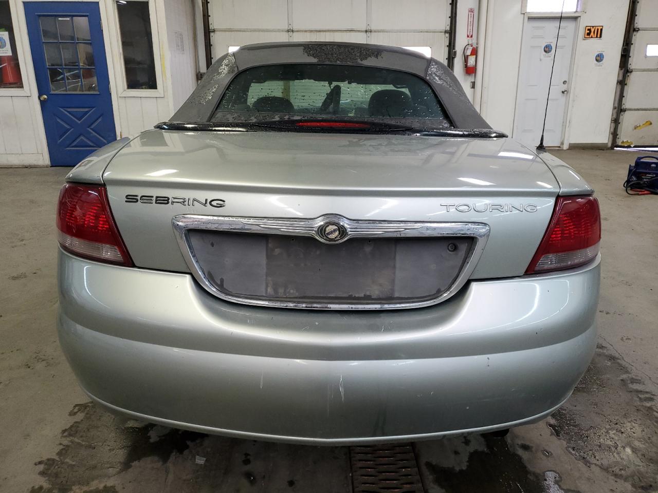 2005 Chrysler Sebring VIN 1C3EL55RX5N633556 Copart auction photo, front end / side damage thumbnail 6