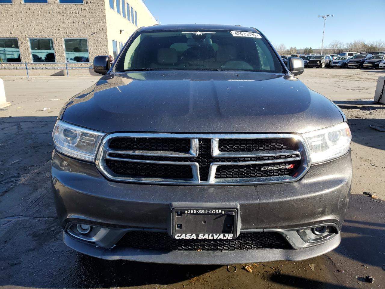 2014 Dodge Durango VIN 1C4RDJAG1EC597792 Copart auction photo, rear end damage thumbnail 5