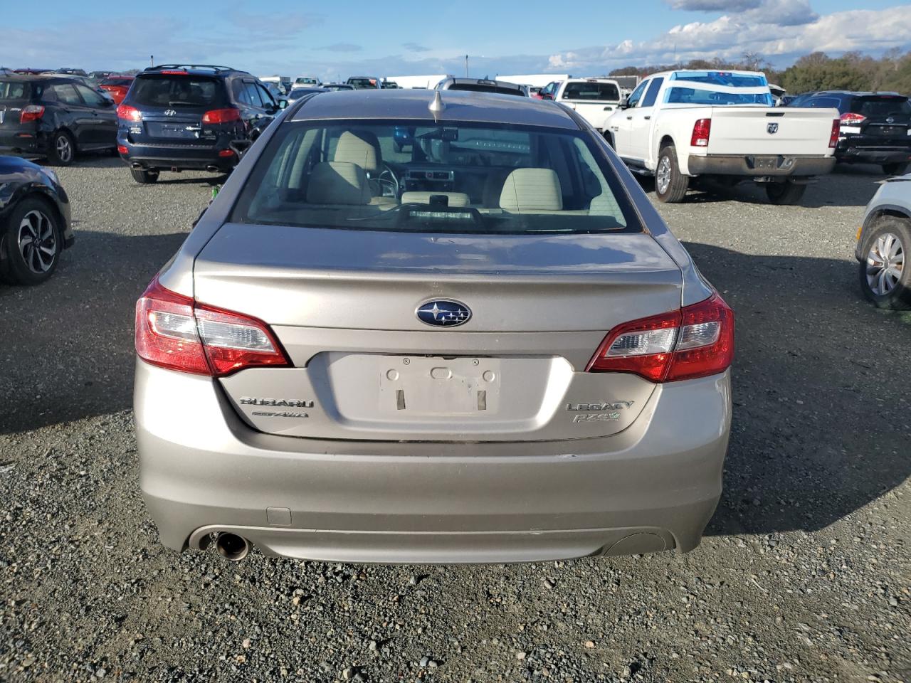 2017 Subaru Legacy VIN 4S3BNAF68H3002410 Copart auction photo, front end / all over damage thumbnail 6