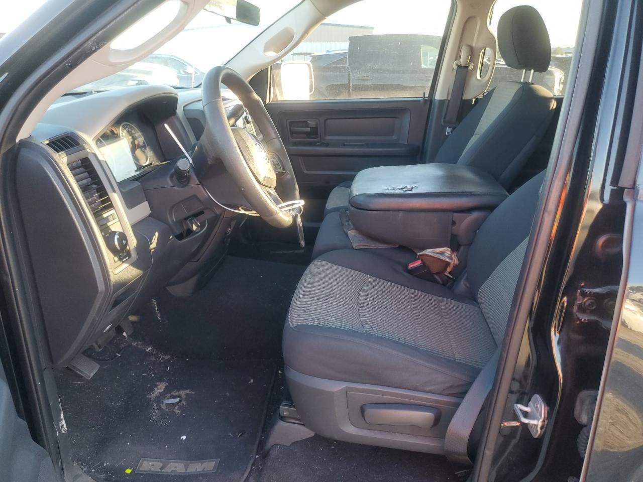 2012 Dodge RAM VIN 1C6RD6FTXCS223842 Copart auction photo, stripped damage thumbnail 7