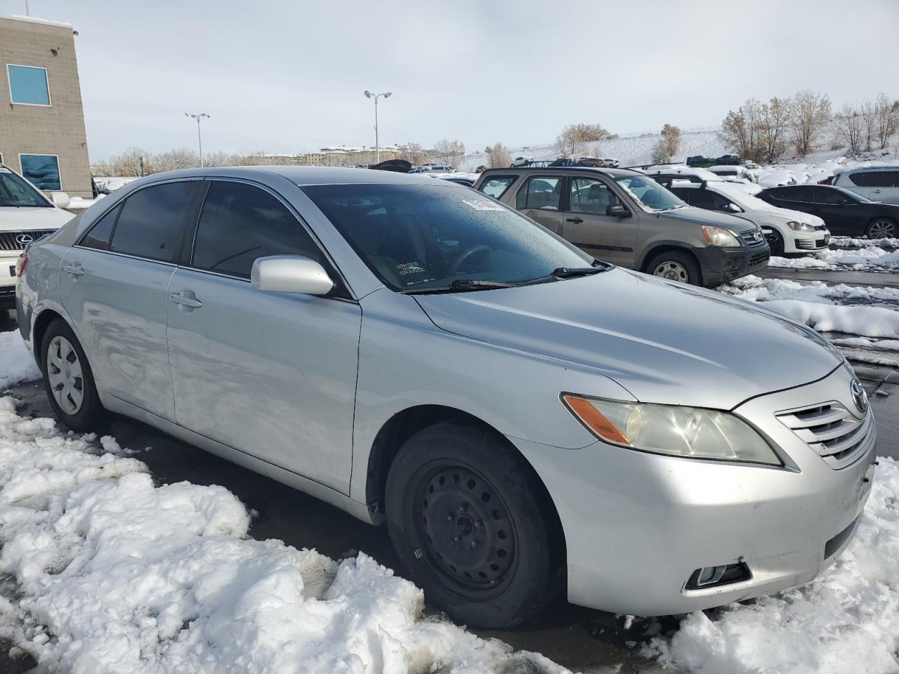 2008 Toyota Camry VIN 4T1BE46K58U209213 Copart auction photo, rear end / side damage thumbnail 4