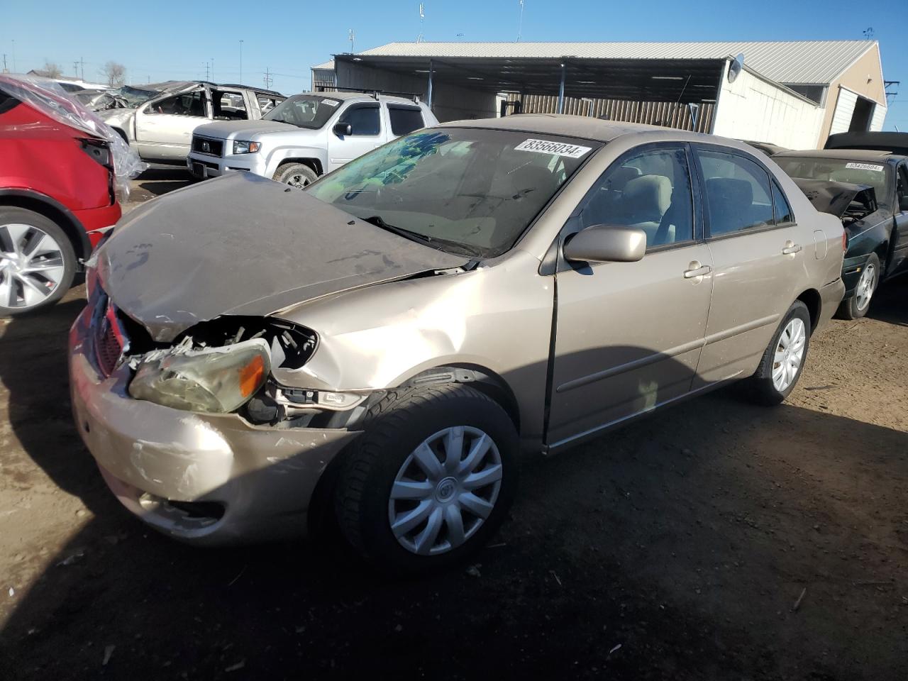 2005 Toyota Corolla VIN 1NXBR32E05Z400094